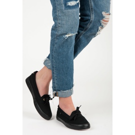 Seastar Fekete slip-on tornacipő 2