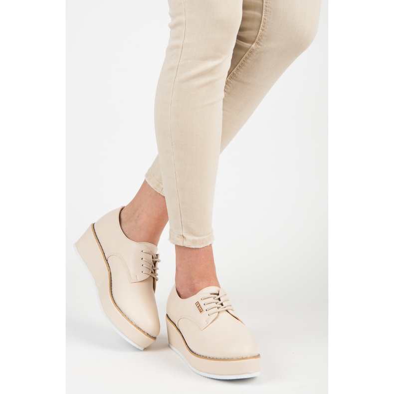 Vices Kötött ék cipő satu barna 2 Vices Kötött ék cipő satu barna 2