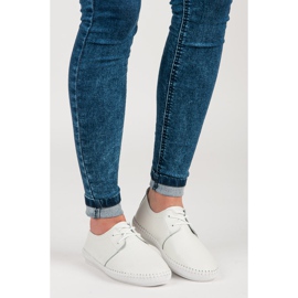 Vinceza Könnyű megkötött tornacipő fehér 1