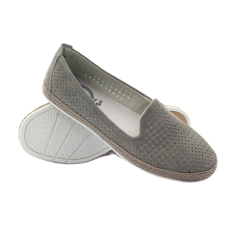 Filippo Gray Lords balerinák F 081 espadrillák szürke 3