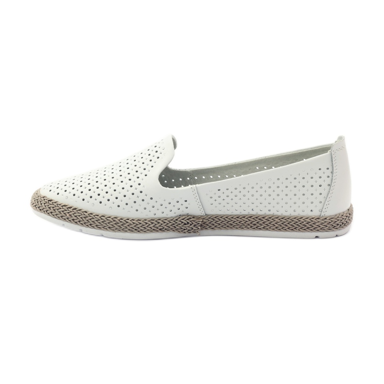 Filippo Lords balerina espadrilles F 081 fehér 2