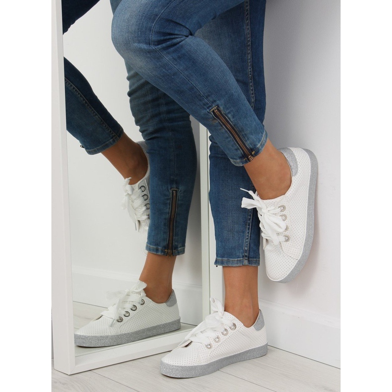 Fehér női tornacipő AK03P Fehér 1