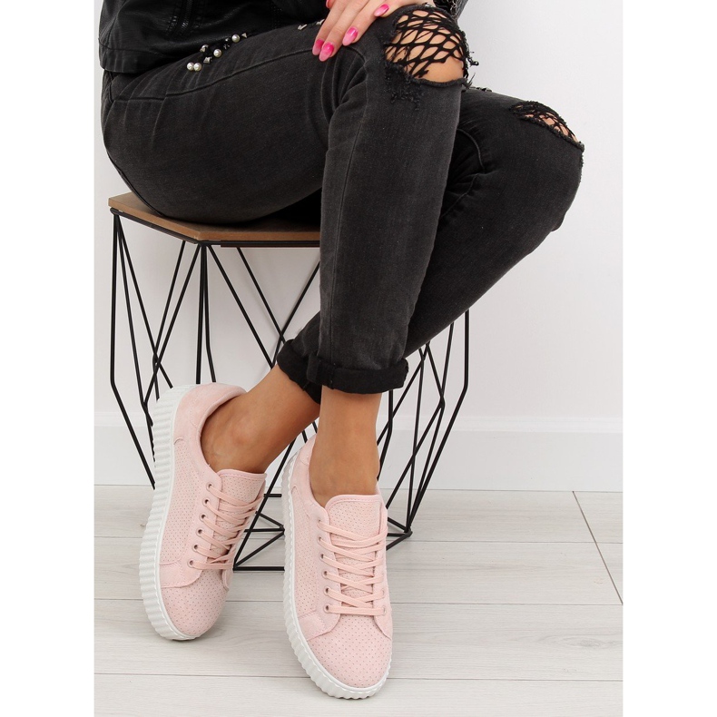 AX02 Pink creepersy pink tornacipő rózsaszín 1