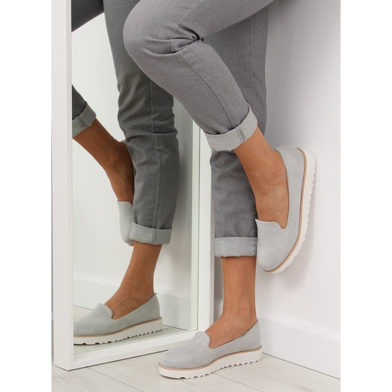 Szürke Loafers lordsy T309P Szürke 1