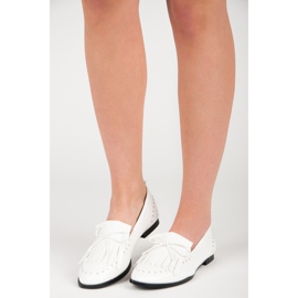 Seastar Stílusos mokaszinok tavaszra fehér 1