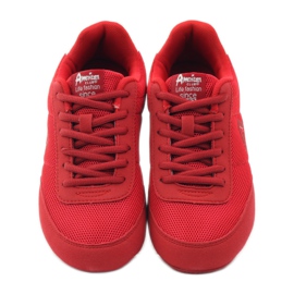 American Club Amerikai 7066 red jogging sport fehér piros 4