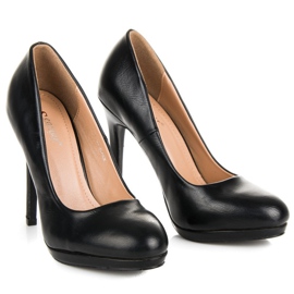 Seastar Klasszikus fekete sarkú cipő 5