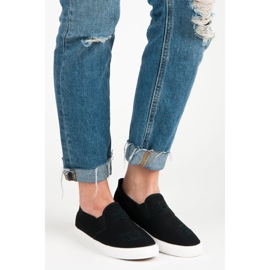 Seastar Fekete slip a tornacipőn 1 Seastar Fekete slip a tornacipőn 1