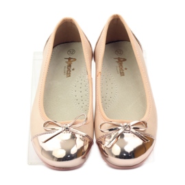 American Club A balerinák amerikai íjjal pumpálnak rózsaszín sárga fehér 4