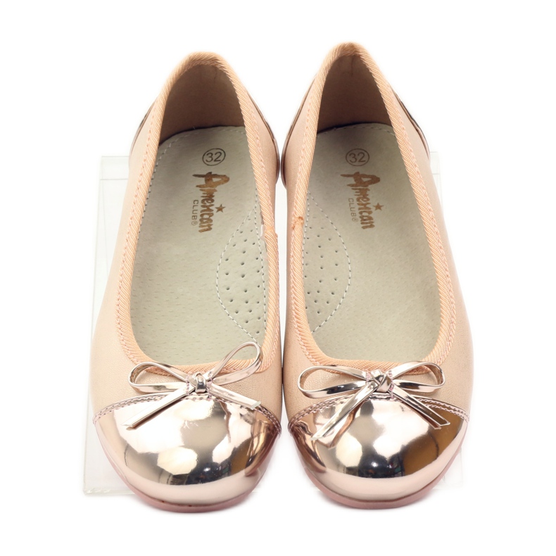 American Club A balerinák amerikai íjjal pumpálnak rózsaszín sárga fehér 4