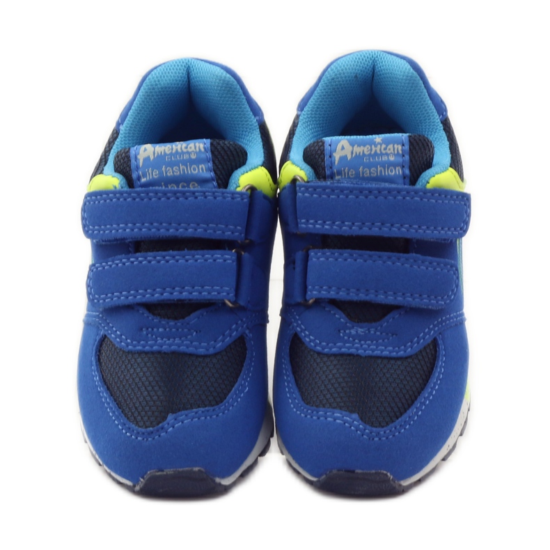 American Club Amerikai 15110-es tornacipő zöld kék 4