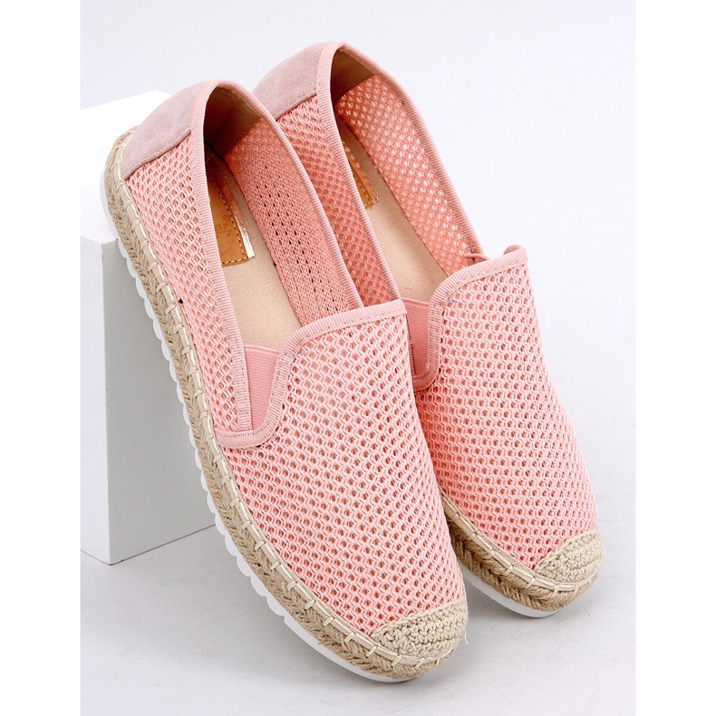 BM Felcsúsztatható espadrilles pink BB03P Pink rózsaszín 1