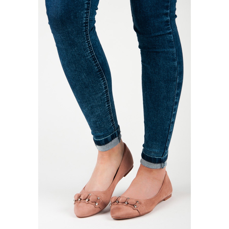 Seastar Velúr balerina Spitzben rózsaszín 1