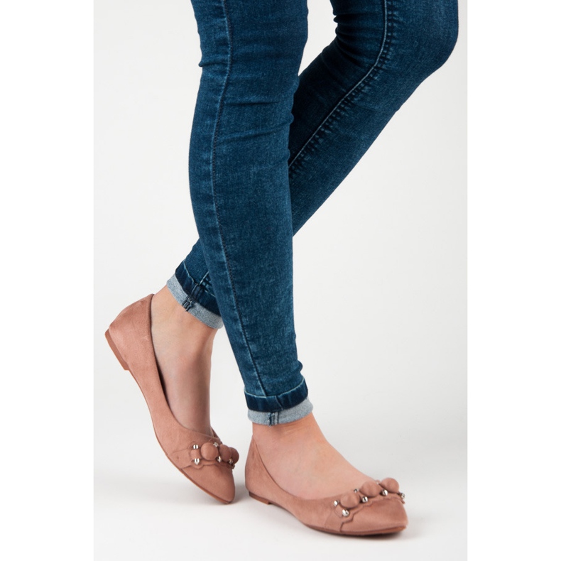 Seastar Velúr balerina Spitzben rózsaszín 2