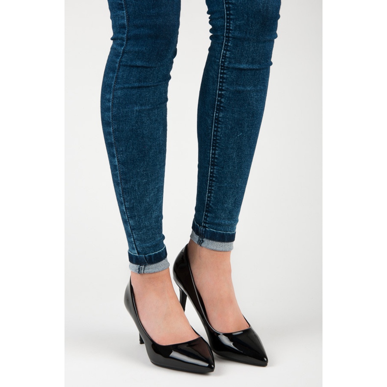 Milaya Lakkozott csapok fekete 1