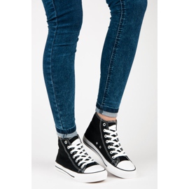 Seastar Női magas tornacipő fekete 1