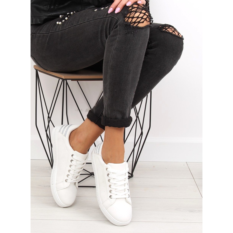 Fehér női tornacipő SU09p Fehér 1 Fehér női tornacipő SU09p Fehér 1