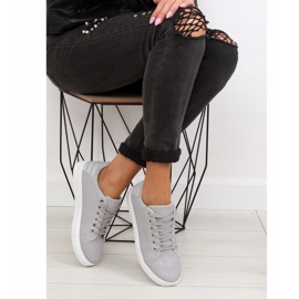 Szürke Női szürke tornacipő SU09p Szürke 1