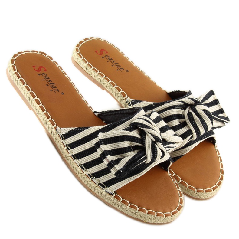 Fekete espadrillák LL-133P Fekete 1 Fekete espadrillák LL-133P Fekete 1