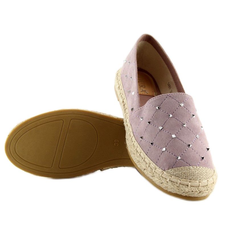 Espadrillák lila 5481 lila szegecsekkel ibolya 1 Espadrillák lila 5481 lila szegecsekkel ibolya 1
