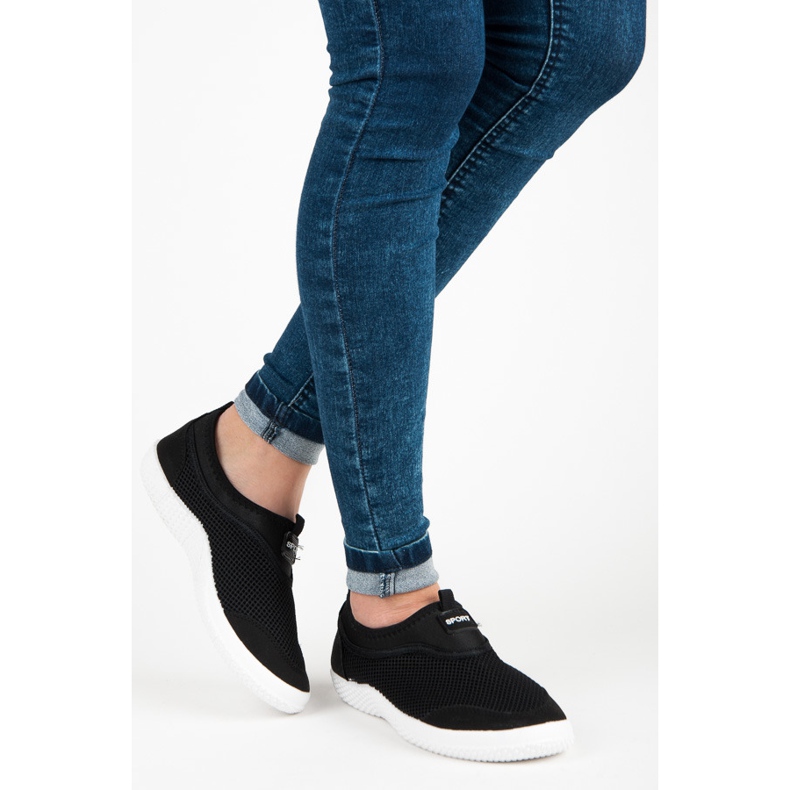 Seastar Bebújós sportcipő fekete 2