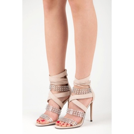 Szexi Sergio Todzi szandál bézs 2