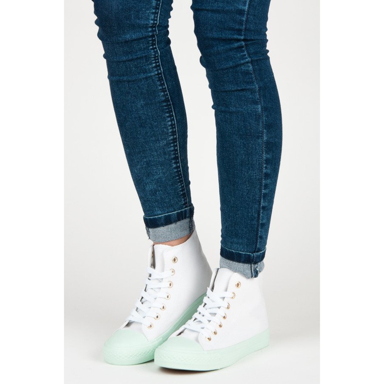 Coura Cipők a boka felett fehér 1