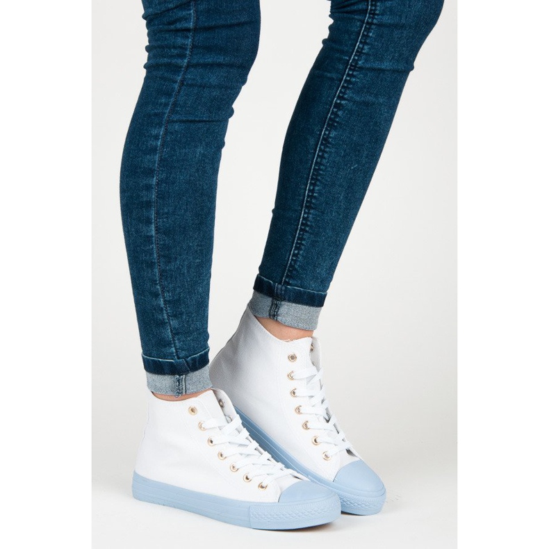 Coura Cipők a boka felett fehér 1