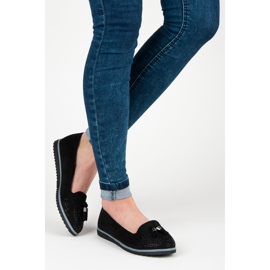 Muto Rojtos velúr balerinák fekete 2