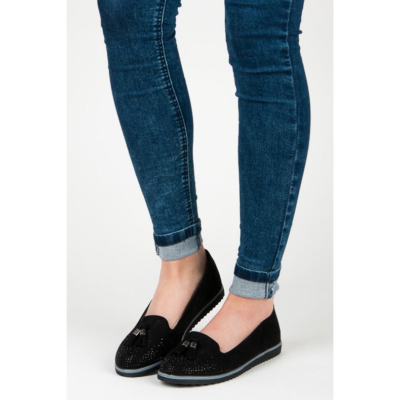 Muto Rojtos velúr balerinák fekete 1