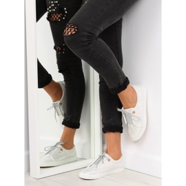 Ezüst női tornacipő MB102 Fehér szürke 1