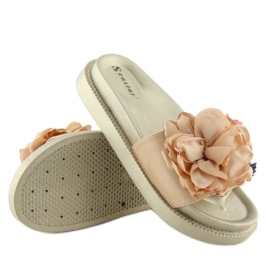 Flower power arany flip-flop AK04P arany aranysárga 2