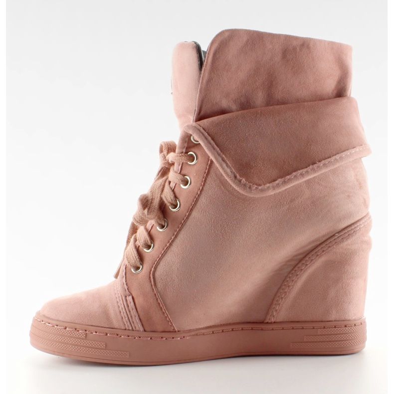 Suede cipők B12-22 Pink - ii minőségű rózsaszín 2