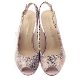 Szandál Sergio Leone 578 posztján barna rózsaszín 4