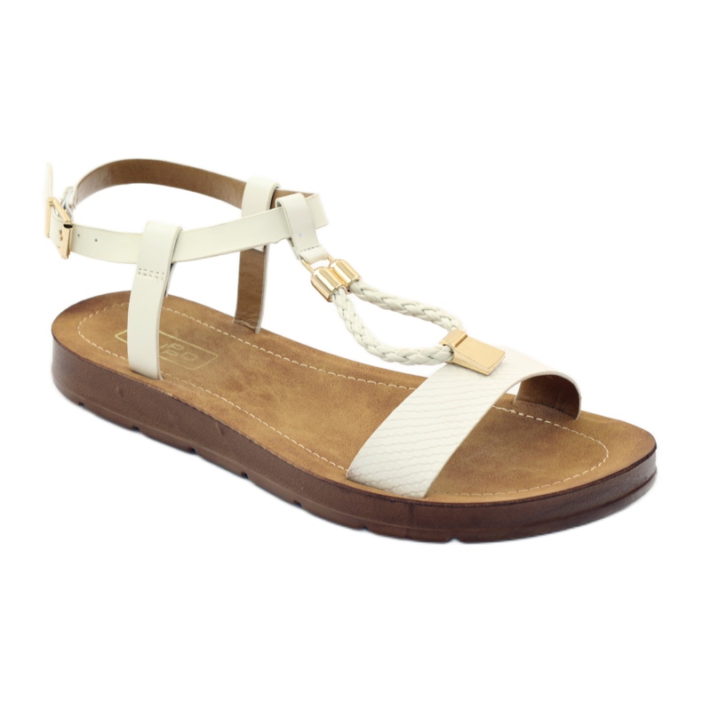 Filippo Női szandál wz 104 fehér sárga 1