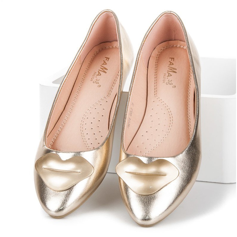 Fama Balerina csók sárga 2