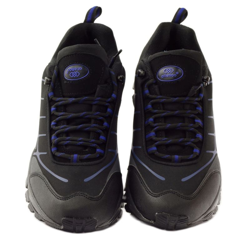 Atletico trekking sport softshell fekete kék szürke 4
