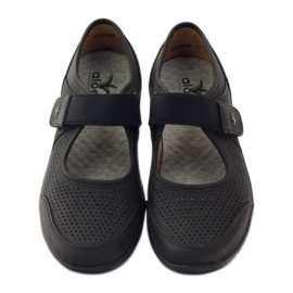 Szuper kényelmes Aloeloe cipő fekete 4