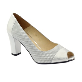 Női pumpák Gamis 1525 ezüst szürke 1
