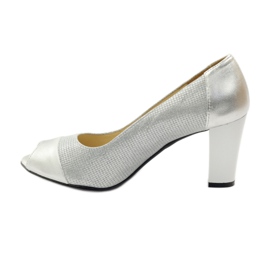 Női pumpák Gamis 1525 ezüst szürke 2