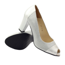 Női pumpák Gamis 1525 ezüst szürke 3