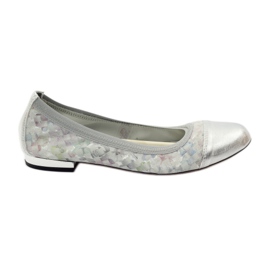 Női balerina rugalmas Gamis 1402 szürke sokszínű 1