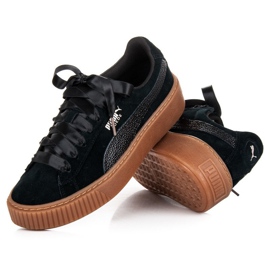 Puma Suede Platform Bubble WN`S fekete 2