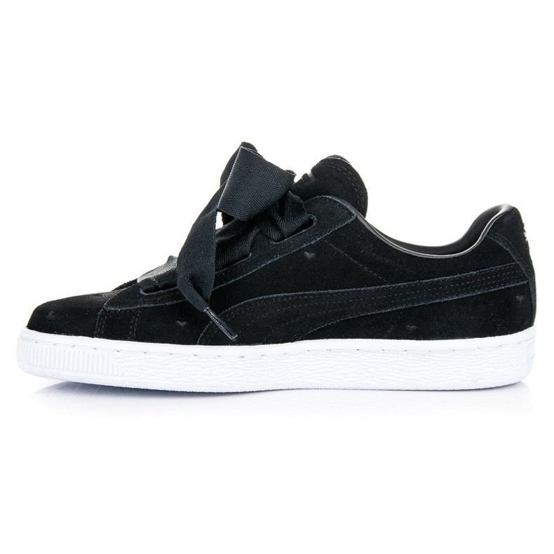 Puma Suede Heart Valentine Jr fekete 1