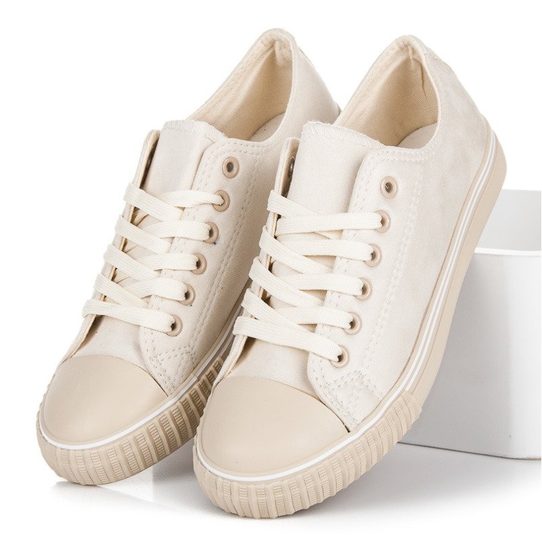 Velúr cipők barna 1