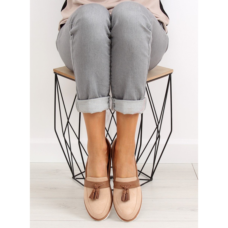 Női bézs naplopók 9167 Beige 2