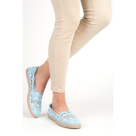 Seastar Kék csipke espadrillák 1
