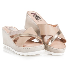 Kylie Ék papucs barna 1