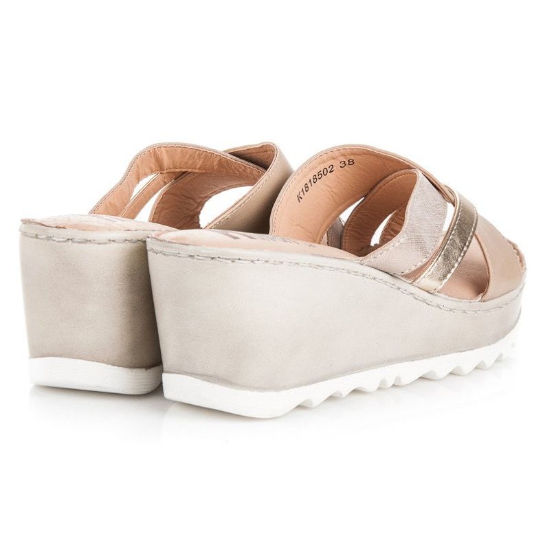 Kylie Ék papucs barna 2