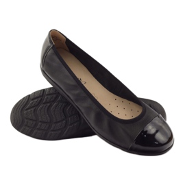 Caprice Kényelmes női balerinák 9-22152-28 fekete az Onair-nal 3
